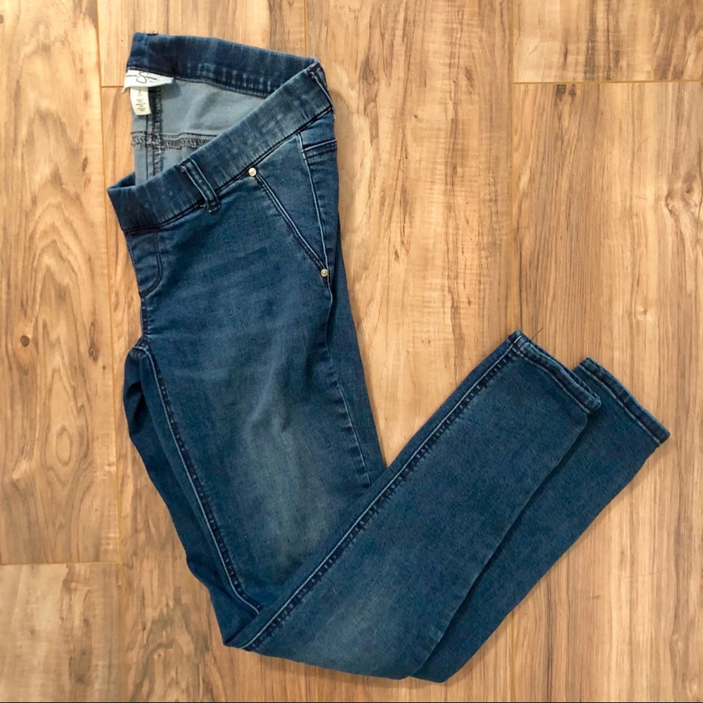 Jessica Simpson Maternity Under-Belly Jeggings